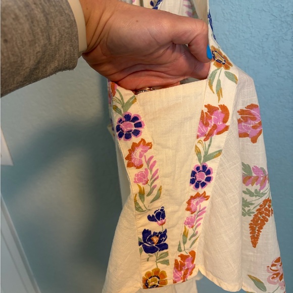 Free People Floral Halter Tank Top – XS - Picture 9 of 10